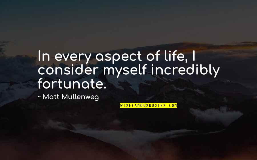 Matt Mullenweg Quotes By Matt Mullenweg: In every aspect of life, I consider myself