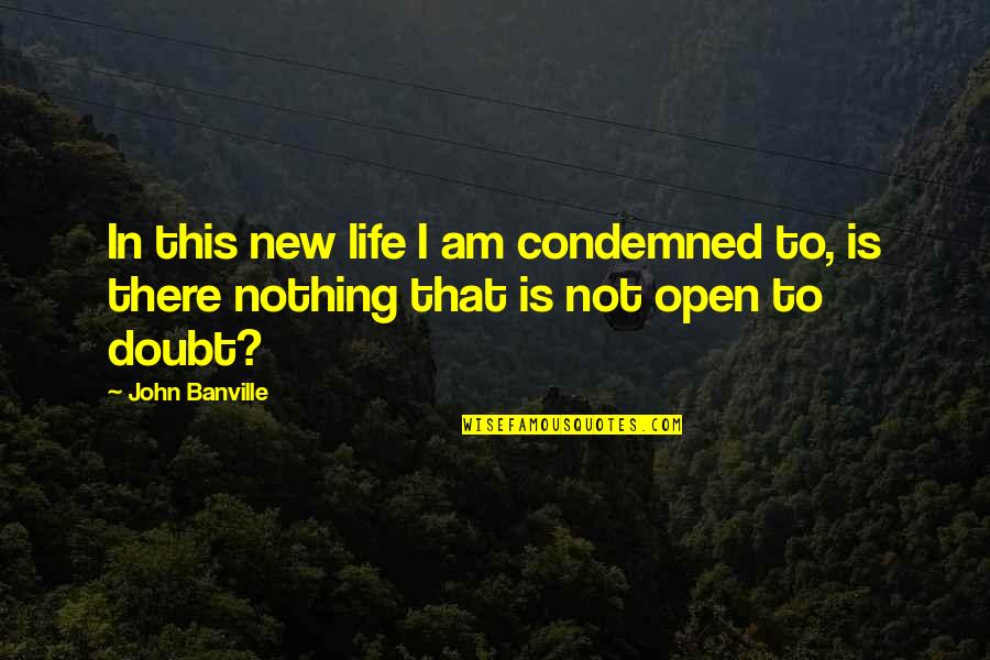 Maulana Room Quotes By John Banville: In this new life I am condemned to,