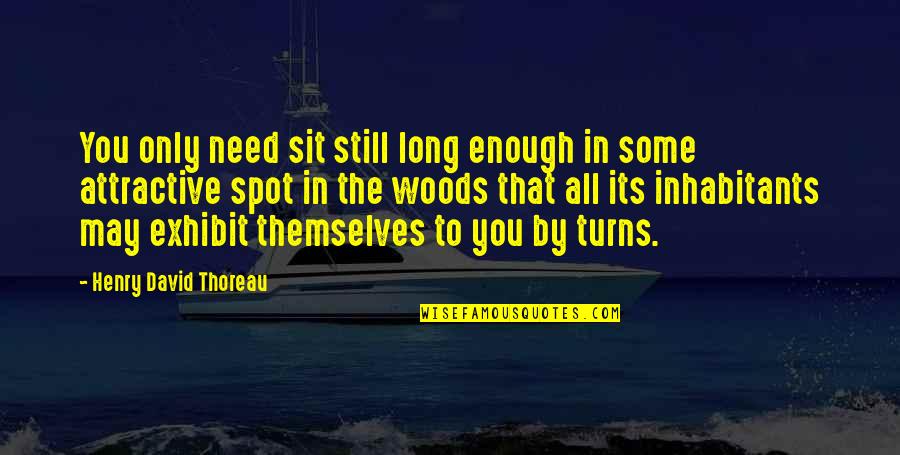 May Long Quotes By Henry David Thoreau: You only need sit still long enough in May Long Quotes By Henry David Thoreau: You only need sit still long enough in