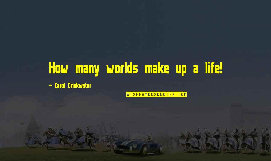 Mayapada Karir Quotes By Carol Drinkwater: How many worlds make up a life! Mayapada Karir Quotes By Carol Drinkwater: How many worlds make up a life!