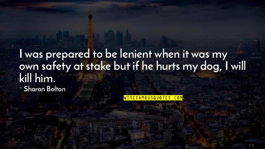 Maybank2u Live Quotes By Sharon Bolton: I was prepared to be lenient when it