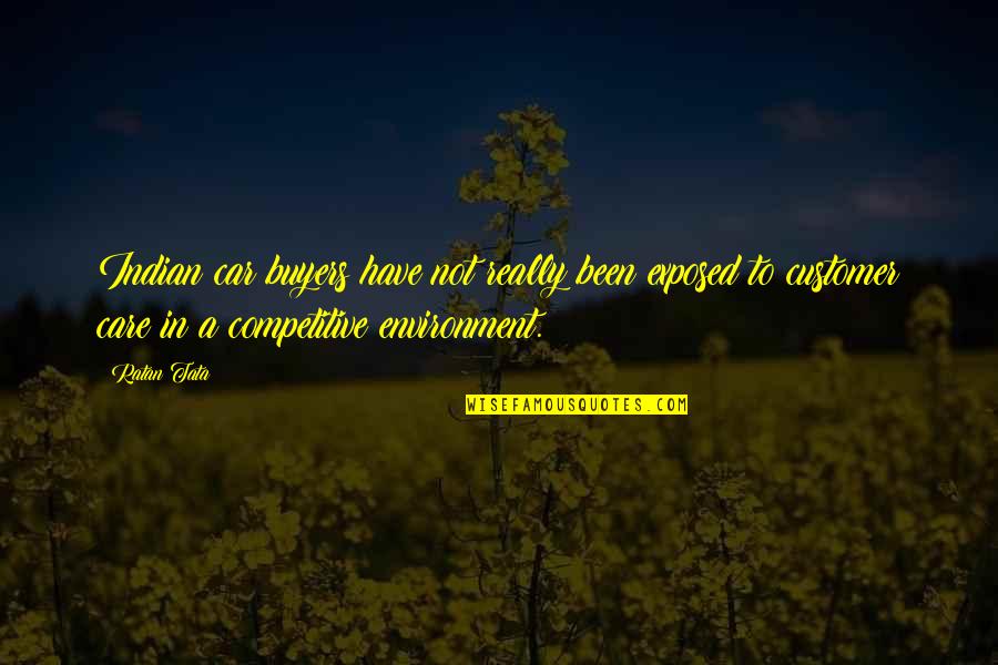 Maybe One Day We Can Be Friends Quotes By Ratan Tata: Indian car buyers have not really been exposed