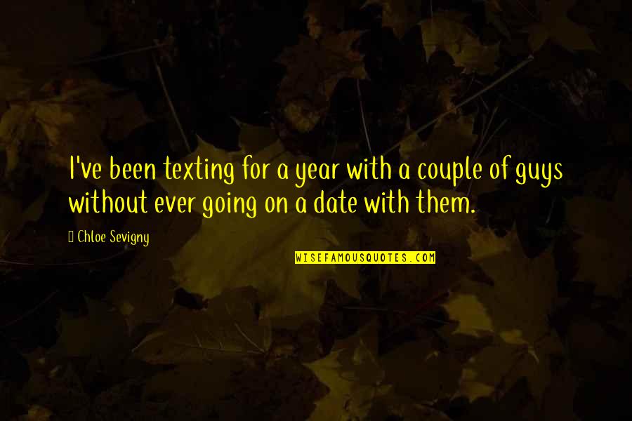 Maybrayz Quotes By Chloe Sevigny: I've been texting for a year with a Maybrayz Quotes By Chloe Sevigny: I've been texting for a year with a