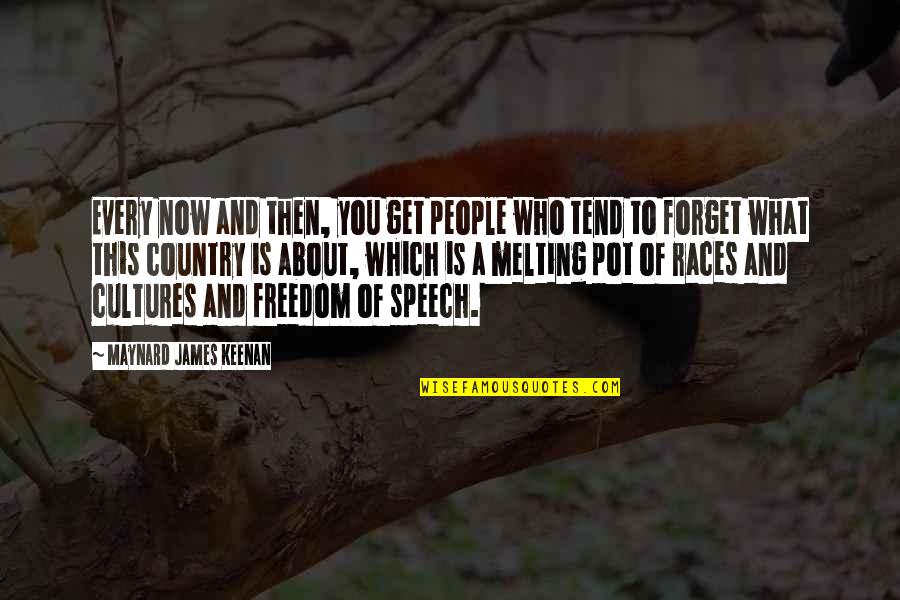 Maynard James Keenan Quotes By Maynard James Keenan: Every now and then, you get people who Maynard James Keenan Quotes By Maynard James Keenan: Every now and then, you get people who