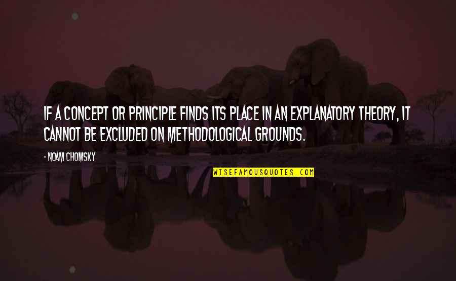 Maze Runner Thomas And Minho Quotes By Noam Chomsky: If a concept or principle finds its place Maze Runner Thomas And Minho Quotes By Noam Chomsky: If a concept or principle finds its place