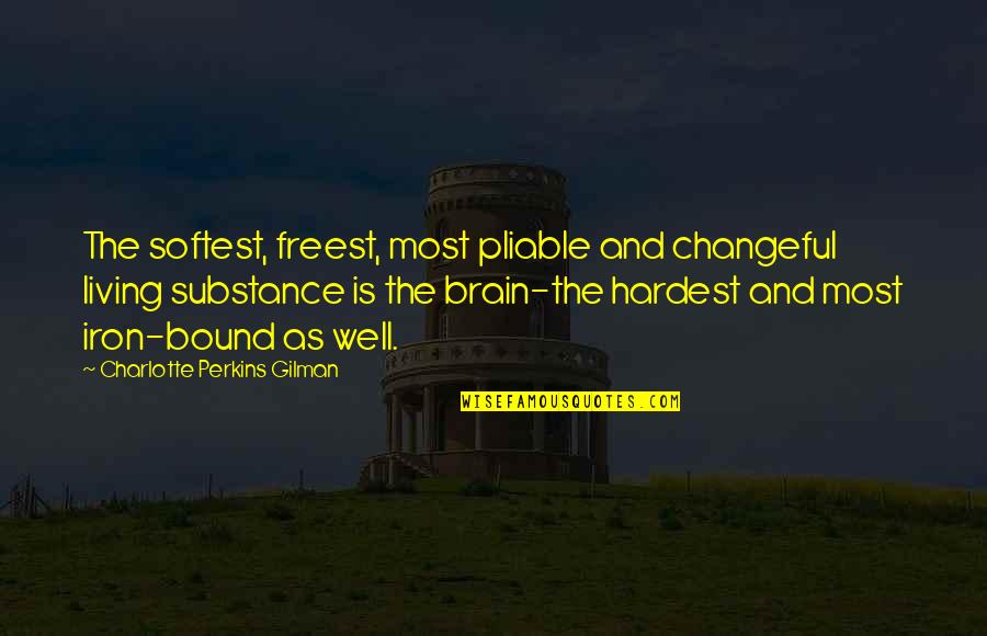 Mazzarelli Creative Resort Quotes By Charlotte Perkins Gilman: The softest, freest, most pliable and changeful living Mazzarelli Creative Resort Quotes By Charlotte Perkins Gilman: The softest, freest, most pliable and changeful living