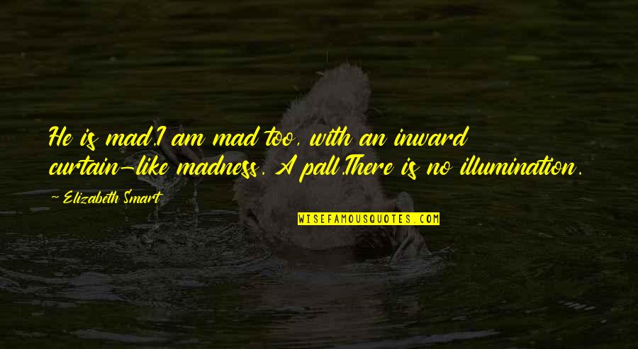 Mblaq Lee Joon Quotes By Elizabeth Smart: He is mad.I am mad too, with an Mblaq Lee Joon Quotes By Elizabeth Smart: He is mad.I am mad too, with an