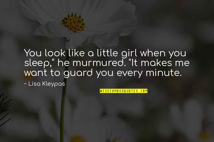 Mccambridge Center Quotes By Lisa Kleypas: You look like a little girl when you Mccambridge Center Quotes By Lisa Kleypas: You look like a little girl when you