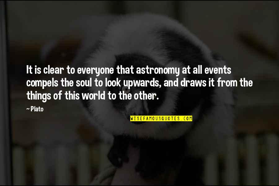 Mceachran Homestead Quotes By Plato: It is clear to everyone that astronomy at