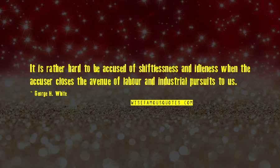 Mcelyea Schnauzer Quotes By George H. White: It is rather hard to be accused of Mcelyea Schnauzer Quotes By George H. White: It is rather hard to be accused of