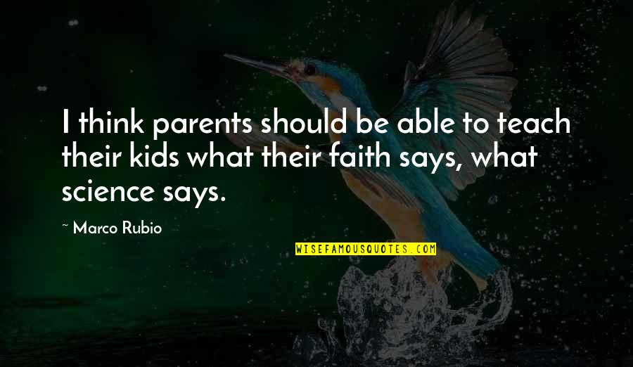 Mcgeorges Rolling Quotes By Marco Rubio: I think parents should be able to teach Mcgeorges Rolling Quotes By Marco Rubio: I think parents should be able to teach