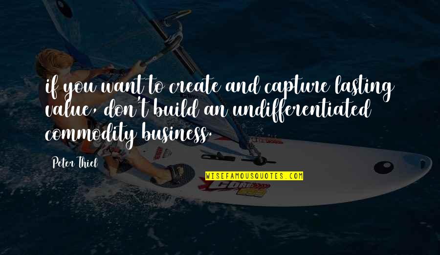 Mcgloin Quarterback Quotes By Peter Thiel: if you want to create and capture lasting Mcgloin Quarterback Quotes By Peter Thiel: if you want to create and capture lasting