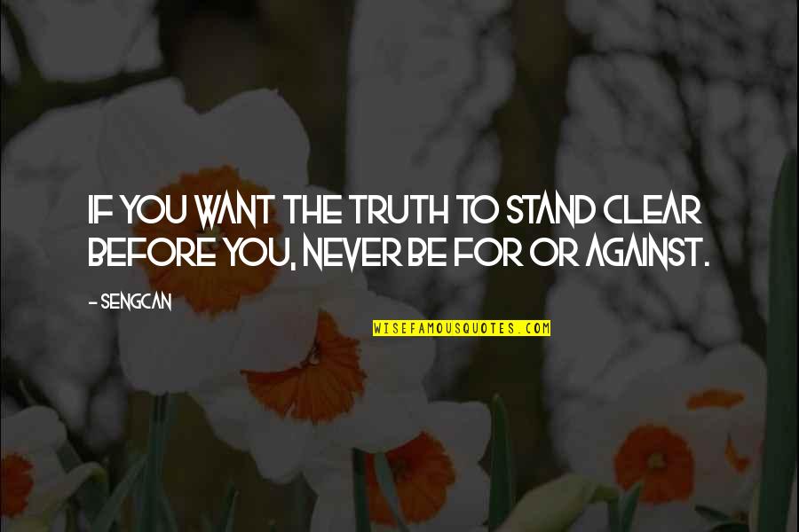 Mcwhirter Bellinger Quotes By Sengcan: If you want the truth to stand clear
