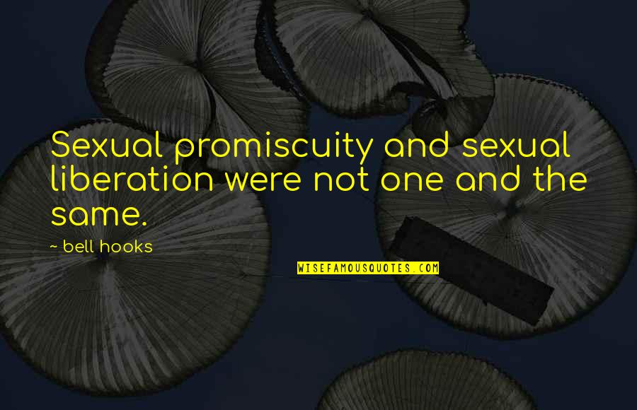 Mechanik Zabijak Quotes By Bell Hooks: Sexual promiscuity and sexual liberation were not one