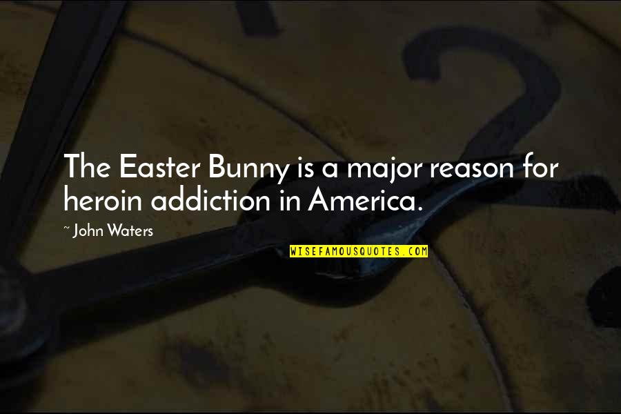 Medisolution Quotes By John Waters: The Easter Bunny is a major reason for
