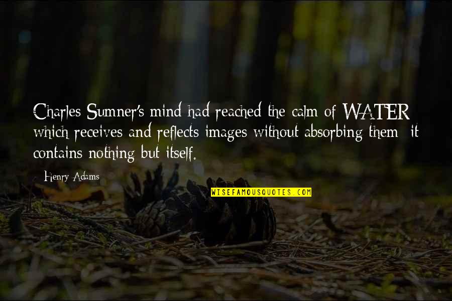 Meekness Of Heart Quotes By Henry Adams: Charles Sumner's mind had reached the calm of Meekness Of Heart Quotes By Henry Adams: Charles Sumner's mind had reached the calm of