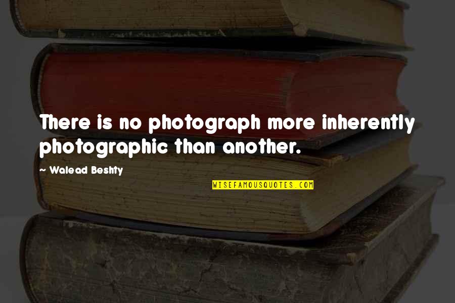 Melifero Quotes By Walead Beshty: There is no photograph more inherently photographic than