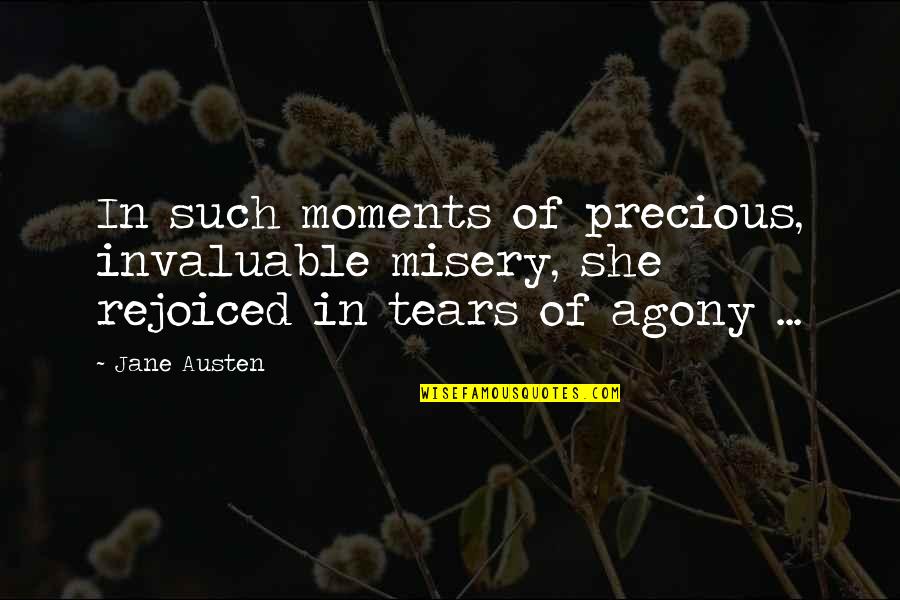 Mellonese Quotes By Jane Austen: In such moments of precious, invaluable misery, she