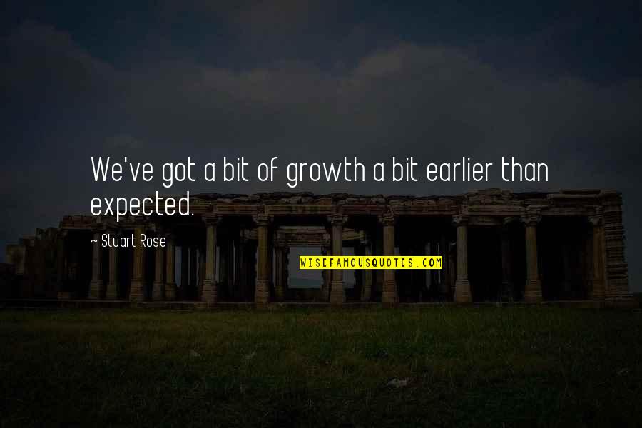Melodic Intonation Quotes By Stuart Rose: We've got a bit of growth a bit Melodic Intonation Quotes By Stuart Rose: We've got a bit of growth a bit