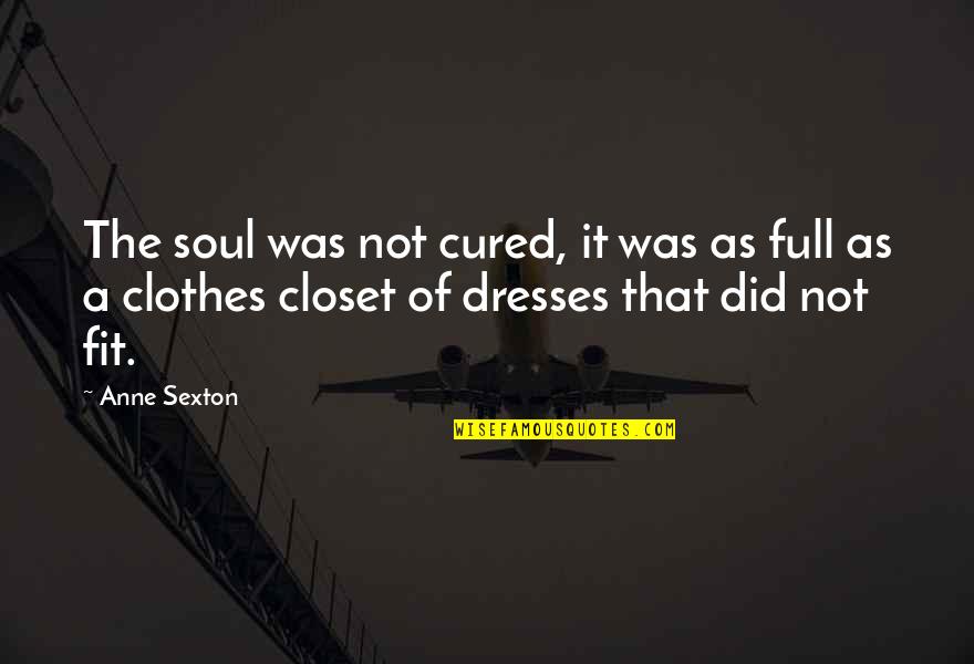 Memali Quotes By Anne Sexton: The soul was not cured, it was as