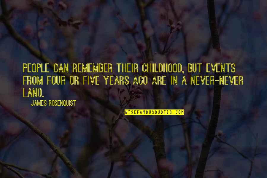 Membeli Perusahaan Quotes By James Rosenquist: People can remember their childhood, but events from Membeli Perusahaan Quotes By James Rosenquist: People can remember their childhood, but events from