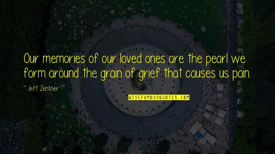 Memories Of Loved Ones Quotes By Jeff Zentner: Our memories of our loved ones are the Memories Of Loved Ones Quotes By Jeff Zentner: Our memories of our loved ones are the