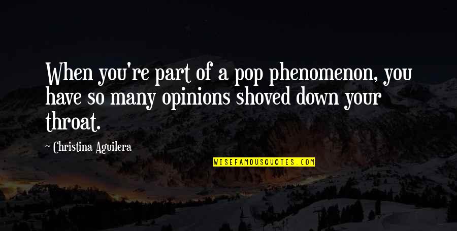 Memrise Spanish Quotes By Christina Aguilera: When you're part of a pop phenomenon, you Memrise Spanish Quotes By Christina Aguilera: When you're part of a pop phenomenon, you