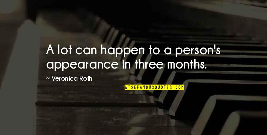 Mercantilist Economic System Quotes By Veronica Roth: A lot can happen to a person's appearance Mercantilist Economic System Quotes By Veronica Roth: A lot can happen to a person's appearance