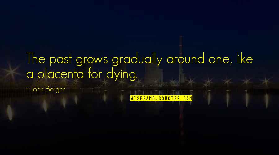 Meri Aashiqui Tumse Hai Quotes By John Berger: The past grows gradually around one, like a