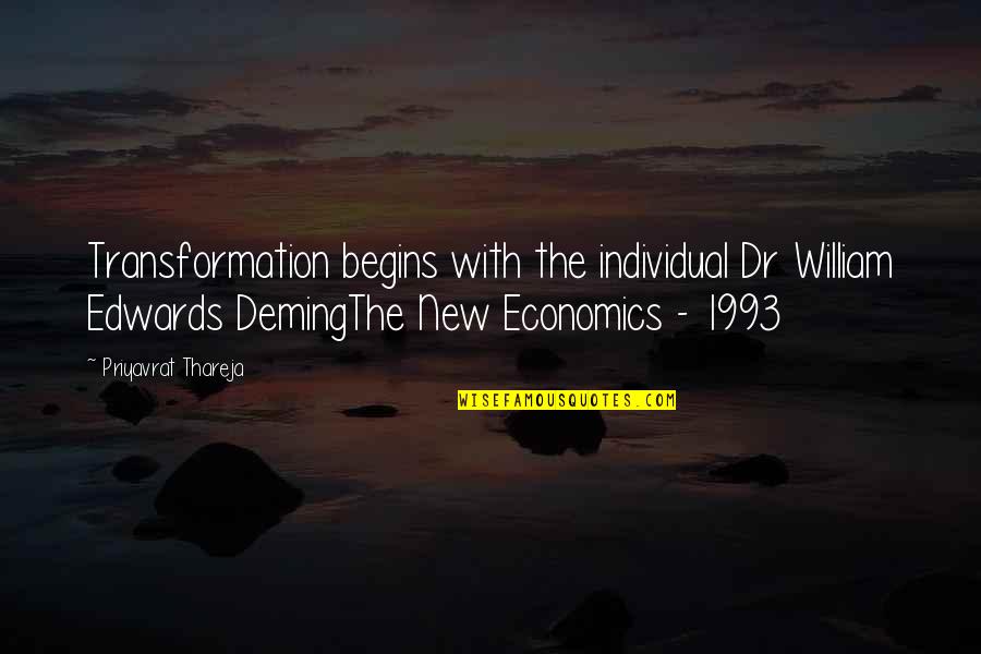 Mermans Maui Quotes By Priyavrat Thareja: Transformation begins with the individual Dr William Edwards Mermans Maui Quotes By Priyavrat Thareja: Transformation begins with the individual Dr William Edwards