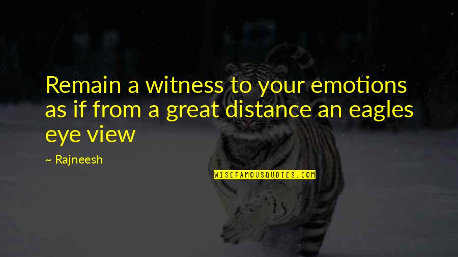 Mero Kalam Unicode To Preeti Quotes By Rajneesh: Remain a witness to your emotions as if