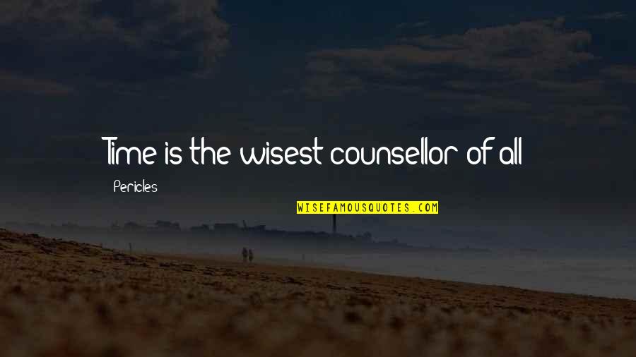 Merotto Quotes By Pericles: Time is the wisest counsellor of all