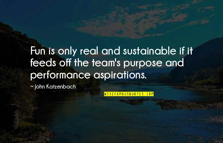 Meshack Quotes By John Katzenbach: Fun is only real and sustainable if it