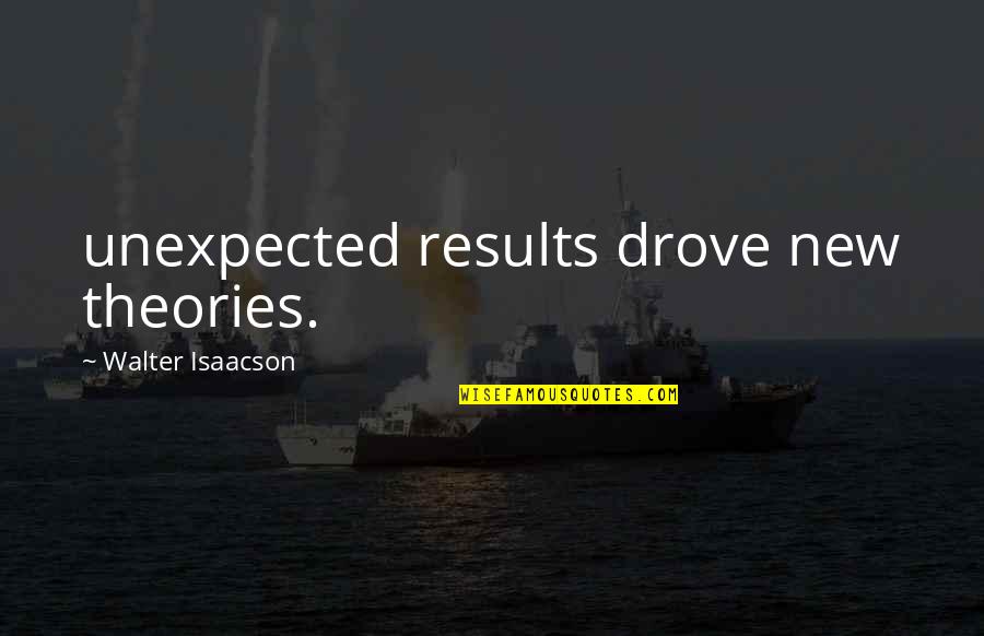 Meshulam Financial Quotes By Walter Isaacson: unexpected results drove new theories. Meshulam Financial Quotes By Walter Isaacson: unexpected results drove new theories.