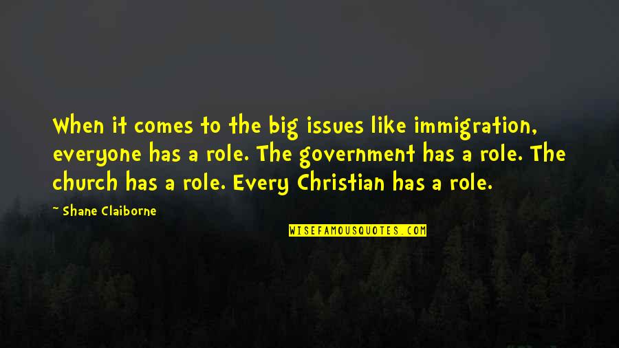 Mesnil Sous Jumieges Quotes By Shane Claiborne: When it comes to the big issues like Mesnil Sous Jumieges Quotes By Shane Claiborne: When it comes to the big issues like