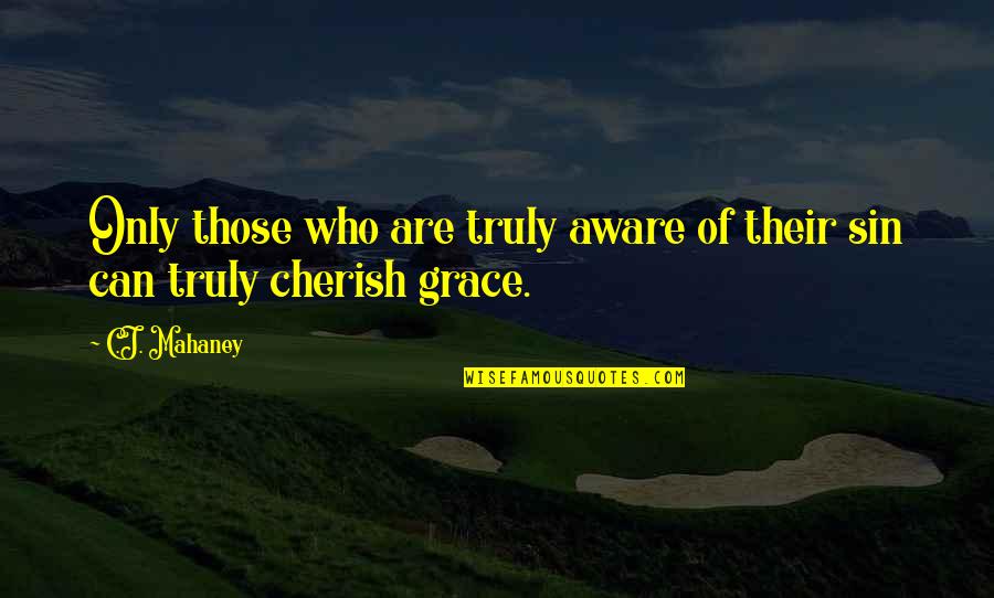 Metido In Spanish Quotes By C.J. Mahaney: Only those who are truly aware of their