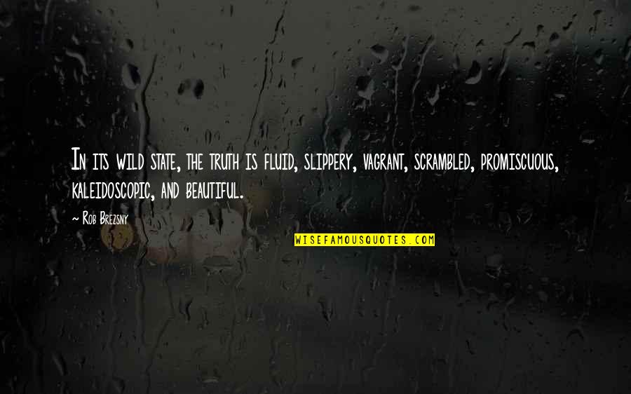 Mfri Quotes By Rob Brezsny: In its wild state, the truth is fluid,