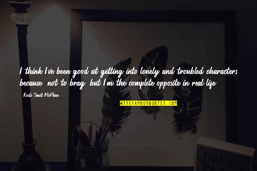 Micheletto Attendolo Quotes By Kodi Smit-McPhee: I think I've been good at getting into Micheletto Attendolo Quotes By Kodi Smit-McPhee: I think I've been good at getting into