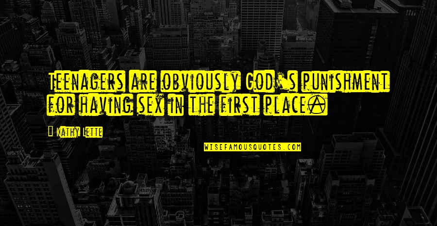 Microsoft Word Find And Replace Smart Quotes By Kathy Lette: Teenagers are obviously God's punishment for having sex