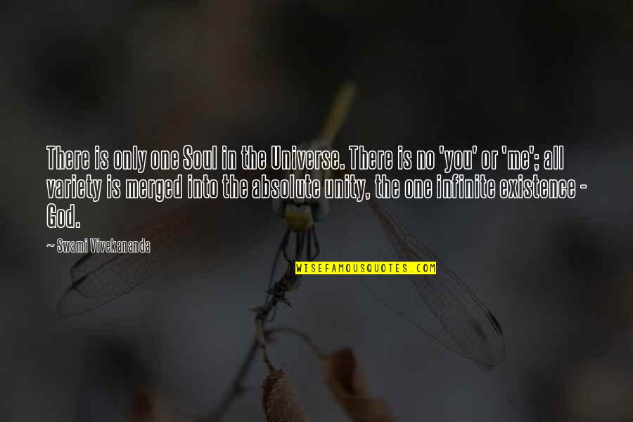 Midgen Harry Quotes By Swami Vivekananda: There is only one Soul in the Universe. Midgen Harry Quotes By Swami Vivekananda: There is only one Soul in the Universe.