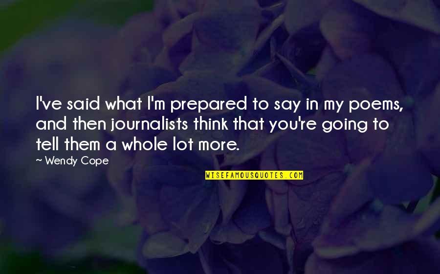 Midsummer Night Dream Act 1 Important Quotes By Wendy Cope: I've said what I'm prepared to say in