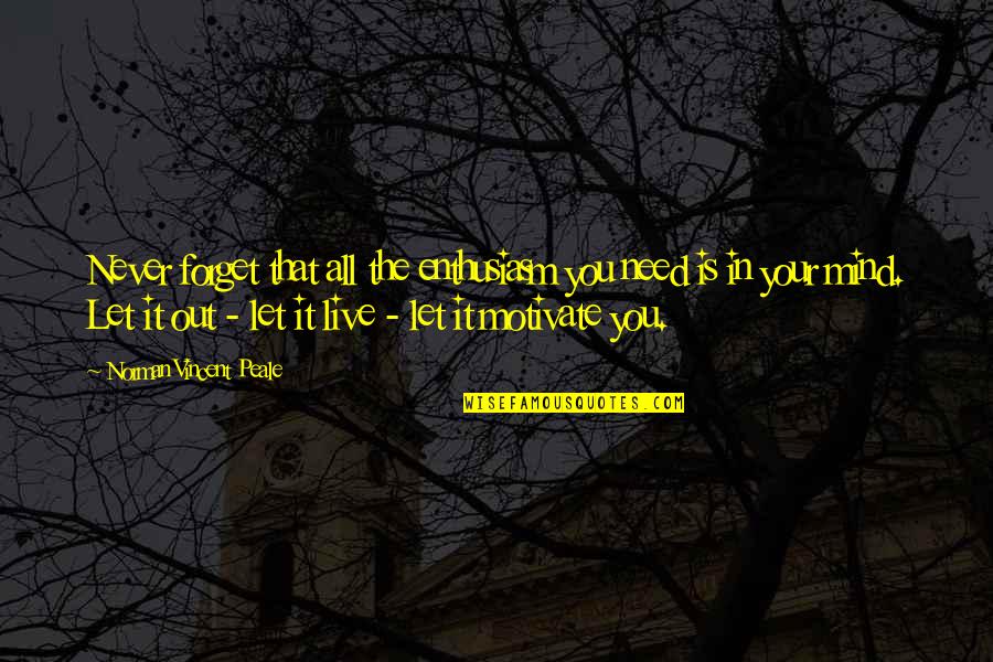Mikasa Dinnerware Quotes By Norman Vincent Peale: Never forget that all the enthusiasm you need Mikasa Dinnerware Quotes By Norman Vincent Peale: Never forget that all the enthusiasm you need
