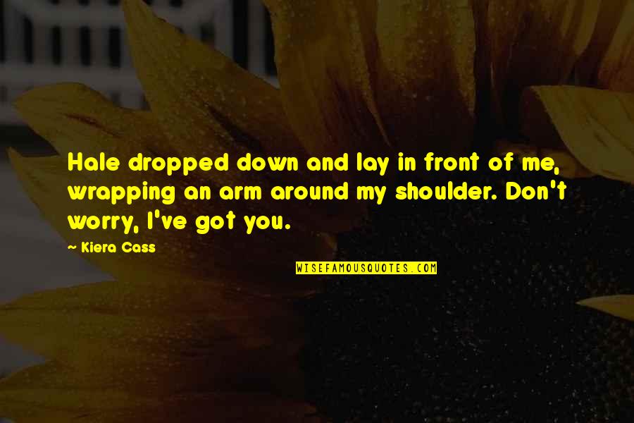 Mikoshiba Mikoto Quotes By Kiera Cass: Hale dropped down and lay in front of