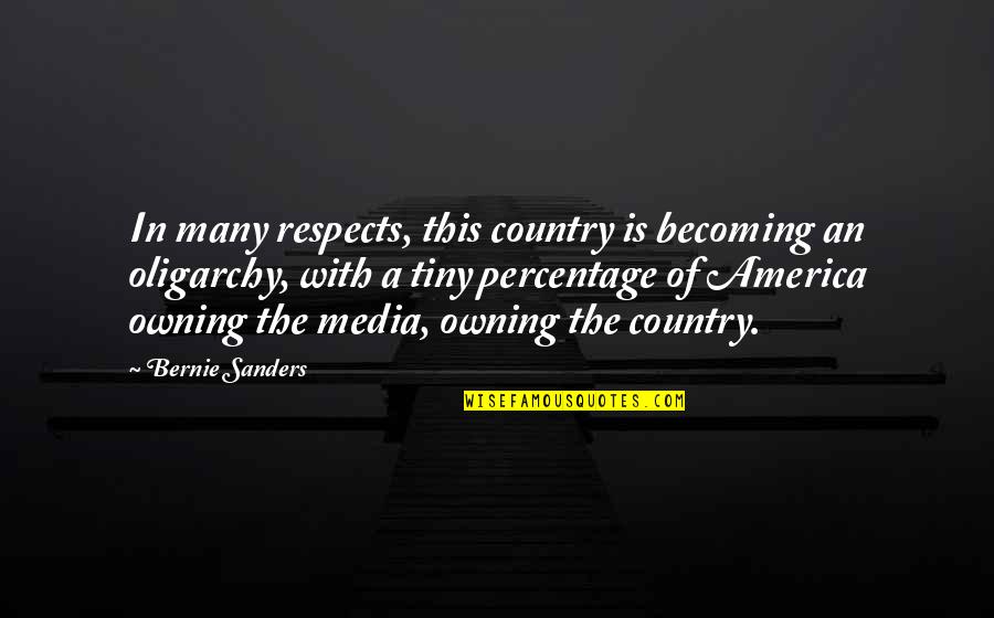 Mildayo Quotes By Bernie Sanders: In many respects, this country is becoming an Mildayo Quotes By Bernie Sanders: In many respects, this country is becoming an