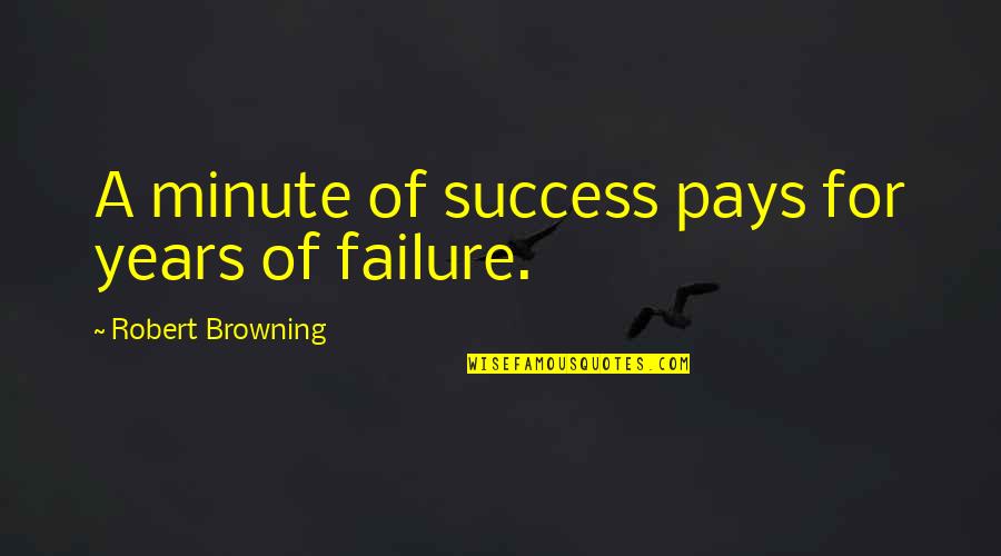 Miliardi Translate Quotes By Robert Browning: A minute of success pays for years of Miliardi Translate Quotes By Robert Browning: A minute of success pays for years of