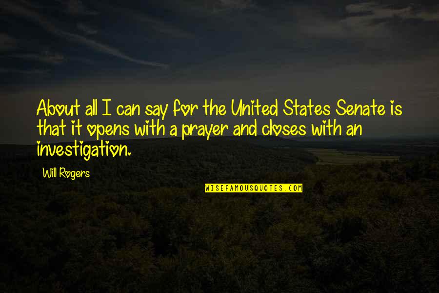 Milias Barber Quotes By Will Rogers: About all I can say for the United Milias Barber Quotes By Will Rogers: About all I can say for the United