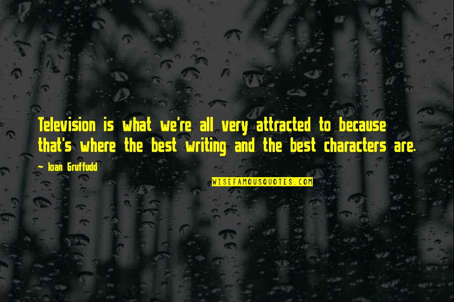 Milkha Singh Inspirational Quotes By Ioan Gruffudd: Television is what we're all very attracted to