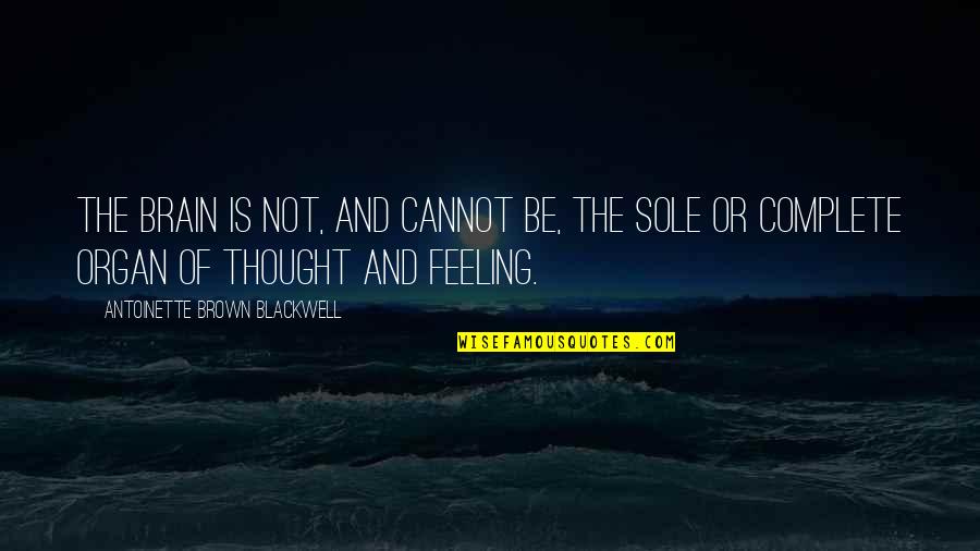 Milligrams To Ounces Quotes By Antoinette Brown Blackwell: The brain is not, and cannot be, the Milligrams To Ounces Quotes By Antoinette Brown Blackwell: The brain is not, and cannot be, the