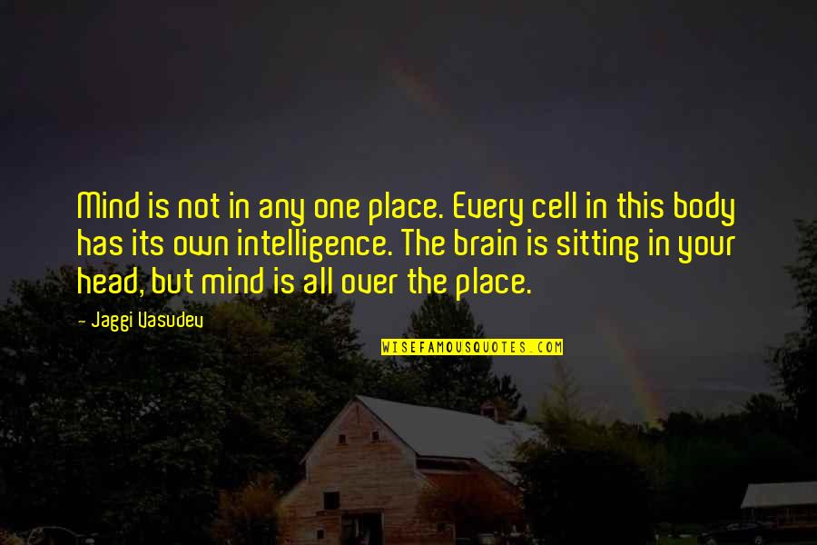 Mind All Over The Place Quotes By Jaggi Vasudev: Mind is not in any one place. Every