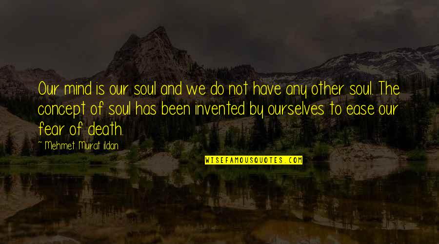 Mind At Ease Quotes By Mehmet Murat Ildan: Our mind is our soul and we do Mind At Ease Quotes By Mehmet Murat Ildan: Our mind is our soul and we do